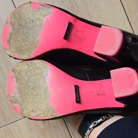 Paolo Conte Black Heels with Colorful Accents size EU 37 - Picture 7 of 7